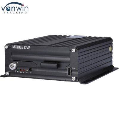 Professional 4CH HDD DVR Support ADAS DMS BSD Function 4G GPS Vehicle Tracker