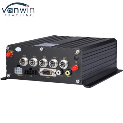 Professional 4CH HDD DVR Support ADAS DMS BSD Function 4G GPS Vehicle Tracker