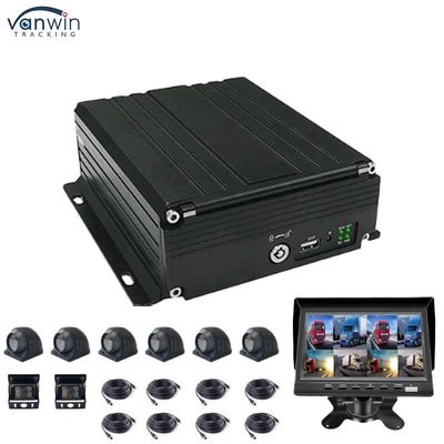 8CH 1080P AI MDVR with ADAS DMS, 4G GPS Vehicle Video Recorder for Truck Bus, Support HDD SSD OEM