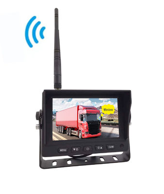 5-Inch Wireless HD Digital DVR with Quad-Split Display for Truck Reversing Safety Monitoring