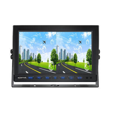 10.1 Inch HD TFT LCD Screen Waterproof Vehicle Display for Trucks/Vans Power Supply DC 12V-24V -30C to 80C Night Mode