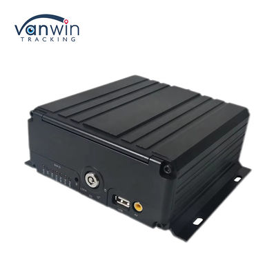 In-Vehicle 4CH AHD 1080P Mobile Surveillance System with HDD Storage & HD Monitoring Display