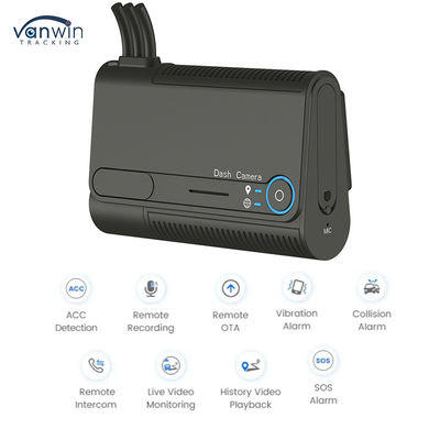 Intelligent Wifi AHD Video Recording 4G MDVR Hybrid 4CH Vehicle Camera IPC CMSV6 App Remote Control Car Black Box