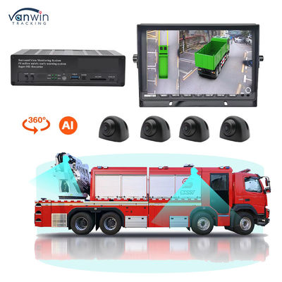 360 Degree Panoramic Camera 4 Channel HD Car 3D Bird View AVM Camera Fit For Car Camera Vehicle