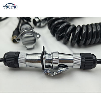 4PIN Sturdy Waterproof Trailer Cable 12V Electronic Wire Camera  CABLE For Truck Bus Tractor Rear View Cameras
