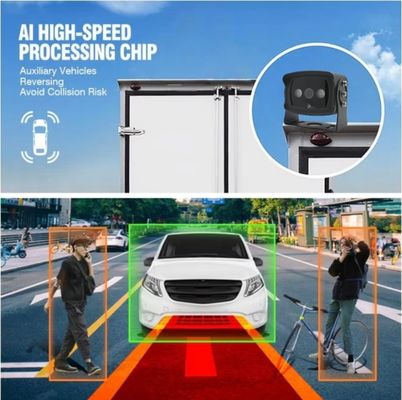 1080P BSD Car Reverse Camera Built-in algorithm Blind Spot Detection Camera Pedestrian Vehicle Detection