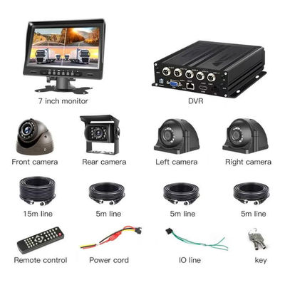 1080P 4CH Mobile DVR with 4G SIM WiFi GPS Video Vehicle Truck CCTV Camera System DVR