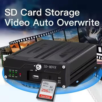 1080P 4CH MDVR Digital Video Recorder with 4G SIM WiFi GPS Video Vehicle Truck CCTV Camera System DVR