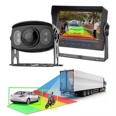 Bus Surveillance Camera with Built-in Algorithm for Eliminating Blind Spots