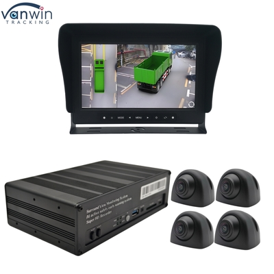 360 Degree Surround View 3D Heavy Duty Truck Camera System AI Blind Spot Detection for Truck Bus RV Car Reversing Aid