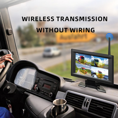 7-Inch Waterproof Display Screen 1/2/4CH Wireless Automatic Charging Monitoring Camera System