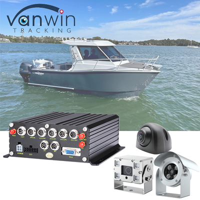 6CH IPC NVR 4G GPS 6 Channel Network MNVR for Mining Gold River Sand Pumping Boat Jet Suction Dredger