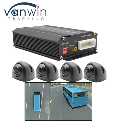 AHD 1080P AI 360 Bird Surround Camera Driving Panorama Recorder 360 Car Camera System Parking Front Rear Side DVR