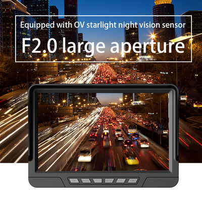 7 Inch BSD System Car video recorder Rear View Reverse System Truck DVR Dash Camera Front and Rear Parking DVR for Trucks