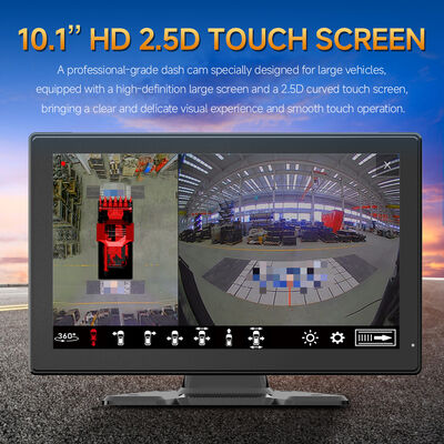 AI MDVR Surround View System with Four Fisheye Cameras Night Vision and High Frame Rate Recording for Heavy Duty Vehicles