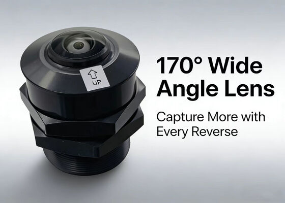 Car Mini Camera Lens Panoramic Camera 2MP Wide Angle 180 Degree Lens