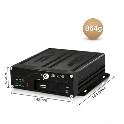 1080P 4CH Mobile DVR with 4G SIM WiFi GPS Video Vehicle Truck CCTV Camera  DVR System