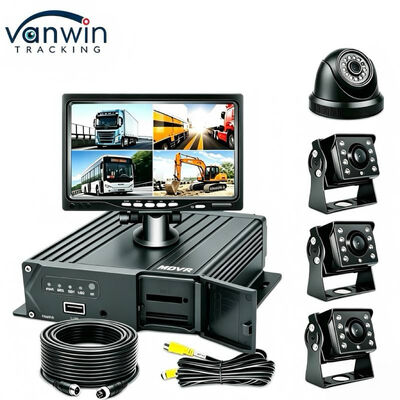 Customized 1080P 4CH MDVR Driving Recorder With 3G 4G GPS WiFi Bus Vehicle Truck 4Channel Fleet Management Mobile Dvr System