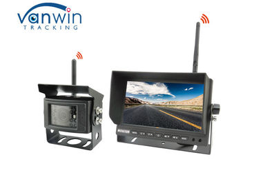 Truck Back Up Reversing Camera Kit 2.4G Wireless 7 Inches Car Monitor