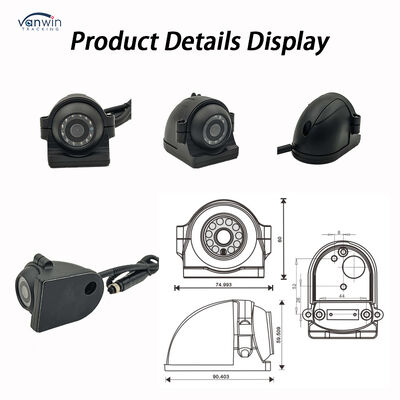 24V 4CH AI Dash Cam Kit Vehicle Security Camera DVR with DMS ADAS BSD Side Camera for Truck/Bus