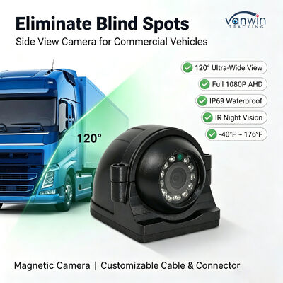 1080P High-Definition Night Vision Truck Camera Easy To Install Magnetic Camera