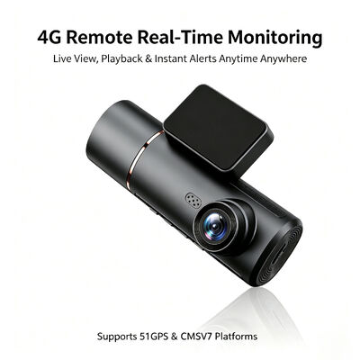 4K Advanced Assisted Driving Dashcam GPS ADAS DMS With WIFI Support For Parking Monitoring