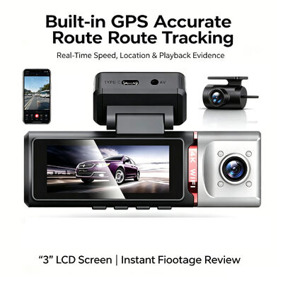 3 Channel HD DVR Dash Cam 4G 4K Front 1080P Cabin Rear GPS Tracking ADAS DMS 24/7 Parking Monitor for Fleet Safety