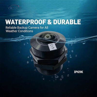 Mini Hidden Vehicle Camera 1000TVL CVBS 170° Wide Angle IP69K Waterproof Car Side View Camera
