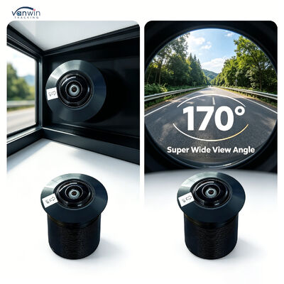 Mini Hidden Vehicle Camera 1000TVL CVBS 170° Wide Angle IP69K Waterproof Car Side View Camera