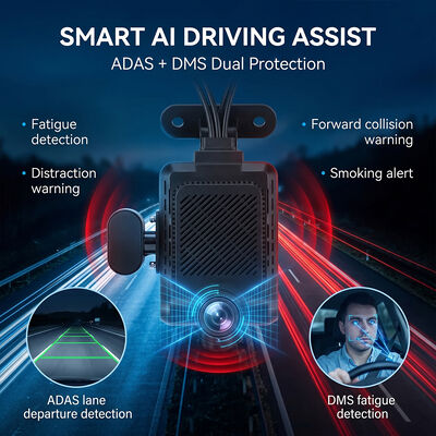 Commercial Vehicle 4G Dashcam System - Anti-Theft GPS WiFi Tracker with I/O RS232 Peripheral Support