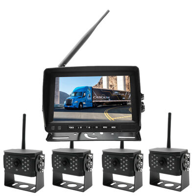 Wireless 7 inch Car Reverse Camera Backup System for Trailer Trucks