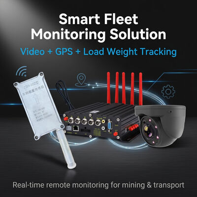 4G Live Video MDVR with Onboard Weight Sensor and AI-Powered Alerting for Fleet Management System