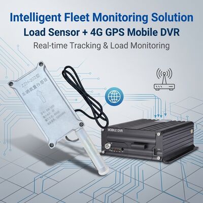 Construction Dump Truck Safety High-Precision Load Sensor and Mobile DVR Video Telematics System