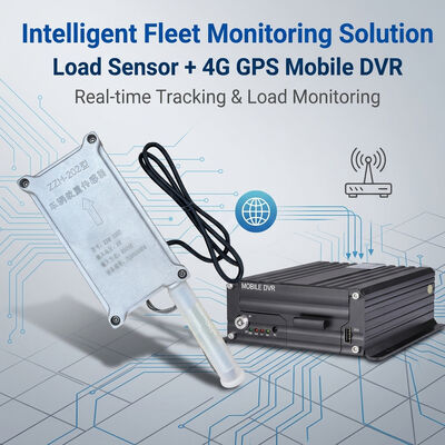 Construction Dump Truck Safety High-Precision Load Sensor and Mobile DVR Video Telematics System