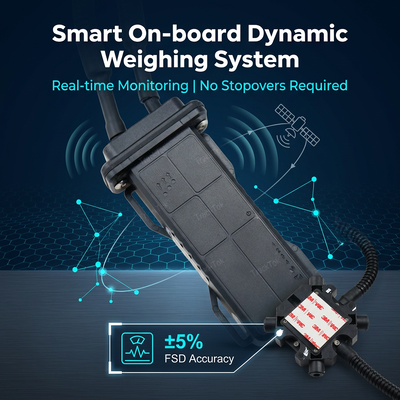 4G IoT Digital Anti-Fatigue Real-Time Load Monitoring Truck Scale System with Onboard Weighing Sensor