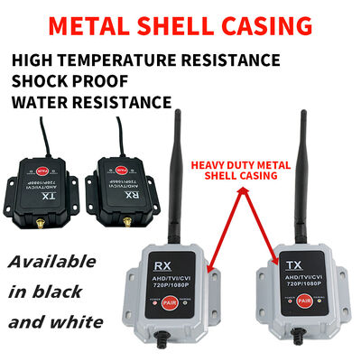2.4G Wireless Transmitter Receiver AHD Suitable for Truck Bus Truck Camera Transmitter Wireless Device