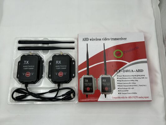 2.4G Wireless Transmitter Receiver AHD Suitable for Truck Bus Truck Camera Transmitter Wireless Device