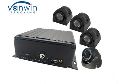 HD Mobile DVR 4CH 4G GPS WIFI HD car dvr camera system with DSM+ADAS