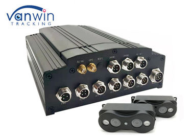 New Version 4CH 3G People Counting Camera Mobile DVR System all in one for Passenger bus