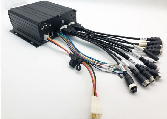 8 Channel GPS WiFi 4G RJ45 1080N Mobile Vehicle Bus DVR Camera Video Recorder Kit APP/Web/PC Remote View Video and Track