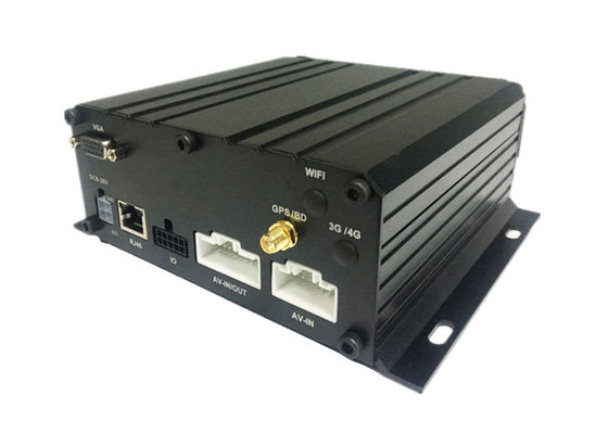 2.5" HDD 4G GPS WIFI 6 Channel RS232 Security Dvr Recorder 2TB