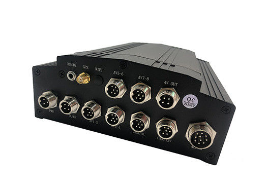 8CH 1080P AI MDVR with ADAS DMS, 4G GPS Vehicle Video Recorder for Truck Bus, Support HDD SSD OEM