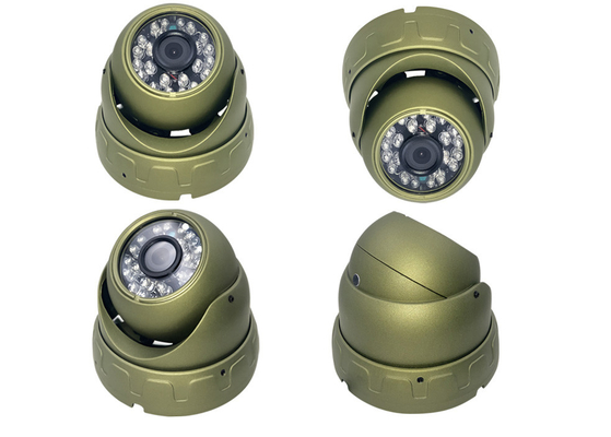 CCD 600TVL Bus Dome Camera Infrared IR 5w PAL NTSC IPC