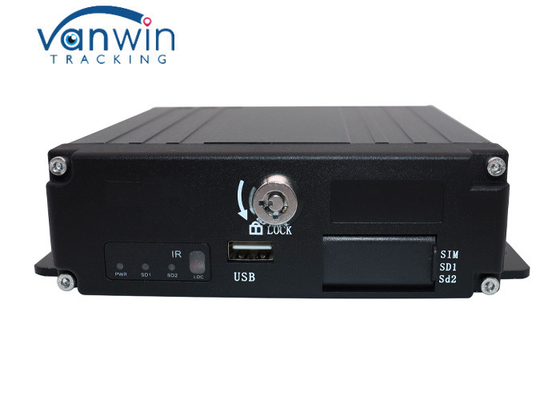 Functional 4 Channel SD Card MDVR with Encrypted Player / LED Display