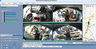 H.264 Dual SD 4 Camera Car DVR CCTV  For Bus Fleeting Management