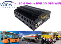 Car 3G HDD CCTV 8 Channel Mobile DVR full D1 Digital Video Recorder