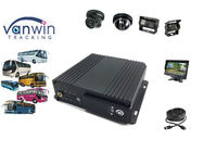 Full D1 Night Vision Camera 4 CH SD Card Mobile DVR system with GPS for Bus / Taxi