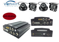 4 Cameras Video 3G Mobile DVR Recorder / Vehicle Camera DVR Support 24 hours recording