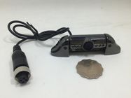 Small Private Mould Hidden Front View Taxi Camera With Audio 140 Degree CMOS Sensor