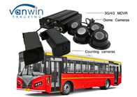 3G / 4G Real-Time Monitoring Camera recorder with Bus People Counter GPS Tracking OSD